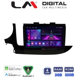 LM Digital - LM ZA4536 GPS Οθόνη OEM Multimedia Αυτοκινήτου για OPEL MOKKA 2016> (CarPlay/AndroidAuto/BT/GPS/WIFI/GPRS)