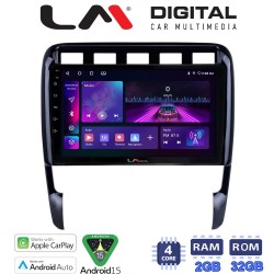 LM Digital - LM ZA4443 GPS Οθόνη OEM Multimedia Αυτοκινήτου για PORSCHE CAYENNE 2002>2011 (CarPlay/AndroidAuto/BT/GPS/WIFI/GPRS)
