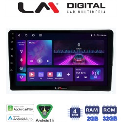 LM Digital - LM ZA4171S GPS Οθόνη OEM Multimedia Αυτοκινήτου για Mercedes C class (W203) 1999-2004 (CarPlay/AndroidAuto/BT/GPS/WIFI/GPRS)