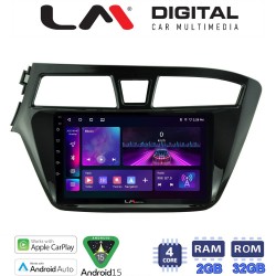 LM Digital - LM ZA4517 GPS Οθόνη OEM Multimedia Αυτοκινήτου για Hyundai i20 2015> (CarPlay/AndroidAuto/BT/GPS/WIFI/GPRS)