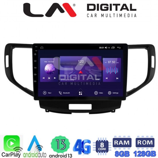 LM Digital - LM ZT8363 GPS Οθόνη OEM Multimedia Αυτοκινήτου για Honda Accord 2008 > 2013 (CarPlay/AndroidAuto/BT/GPS/WIFI/GPRS)