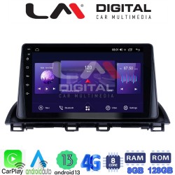 LM Digital - LM ZT8441 GPS Οθόνη OEM Multimedia Αυτοκινήτου για Mazda CX4 2014 > (CarPlay/AndroidAuto/BT/GPS/WIFI/GPRS)