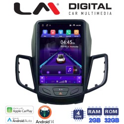LM Digital - LM TN4152 GPS Οθόνη OEM Multimedia τυπου Tesla 9,7inch Ford Fiesta 2008 - 2017 (CarPlay/AndroidAuto/BT/GPS/WIFI/GPRS)