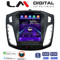 LM Digital - LM TN4501 GPS Οθόνη OEM Multimedia τυπου Tesla 9,7inch Ford Focus 2011 > 2018 (CarPlay/AndroidAuto/BT/GPS/WIFI/GPRS)