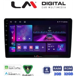 LM Digital - LM ZA4909 GPS Universal συσκευή τύπου Tablet με 4Core 2GB/32GB (CarPlay/AndroidAuto/BT/GPS/WIFI)