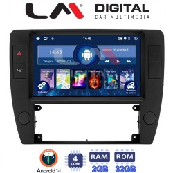 LM Digital - LM ZL4501 GPS Οθόνη OEM Multimedia Αυτοκινήτου για VW Passat 2000 > 2005 (BT/GPS/WIFI/GPRS)
