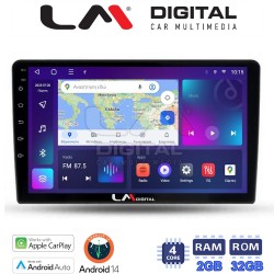 LM Digital - LM ZN4452 GPS Οθόνη OEM Multimedia Αυτοκινήτου για Ford Fiesta 2019> (CarPlay/AndroidAuto/BT/GPS/WIFI/GPRS)