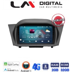 LM Digital - LM R8152B GPS Οθόνη OEM Multimedia Αυτοκινήτου για FORD FIESTA 2008>2009για εργοστασιακή οθόνη με ΜΠΛΕ φωτισμό (CarPlay/AndroidAuto/BT/GPS/WIFI/GPRS)