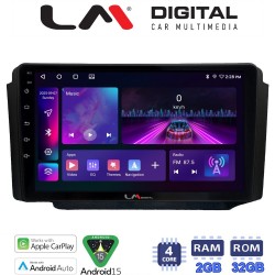 LM Digital - LM ZA4013 GPS Οθόνη OEM Multimedia Αυτοκινήτου για Ssangyong Rexton 2002>2006 (CarPlay/AndroidAuto/BT/GPS/WIFI/GPRS)