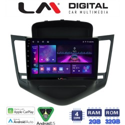 LM Digital - LM ZA4045 GPS Οθόνη OEM Multimedia Αυτοκινήτου για CHEVROLET CRUZE 2008>2013 (CarPlay/AndroidAuto/BT/GPS/WIFI/GPRS)
