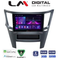LM Digital - LM ZA4061 GPS Οθόνη OEM Multimedia Αυτοκινήτου για Subaru Legacy-Outback 2009>2013 (CarPlay/AndroidAuto/BT/GPS/WIFI/GPRS)