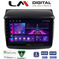 LM Digital - LM ZA4094 GPS Οθόνη OEM Multimedia Αυτοκινήτου για MITSUBISHI L200 2006 > 2014 (CarPlay/AndroidAuto/BT/GPS/WIFI/GPRS)