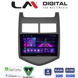 LM Digital - LM ZA4107 GPS Οθόνη OEM Multimedia Αυτοκινήτου για CHEVROLET AVEO 2012> (CarPlay/AndroidAuto/BT/GPS/WIFI/GPRS)