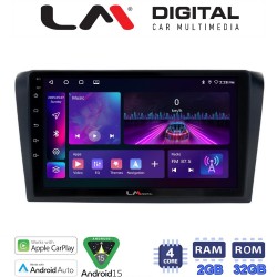 LM Digital - LM ZA4161 GPS Οθόνη OEM Multimedia Αυτοκινήτου για MAZDA 3 2003 > 2008 (CarPlay/AndroidAuto/BT/GPS/WIFI/GPRS)