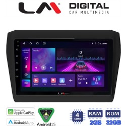 LM Digital - LM ZA4180 GPS Οθόνη OEM Multimedia Αυτοκινήτου για SUZUKI SWIFT 2016> (CarPlay/AndroidAuto/BT/GPS/WIFI/GPRS)