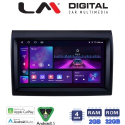 LM Digital - LM ZA4193 GPS Οθόνη OEM Multimedia Αυτοκινήτου για DUCATO, BOXER, JUMBER (CarPlay/AndroidAuto/BT/GPS/WIFI/GPRS)