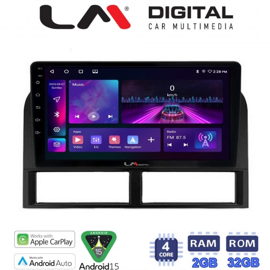 LM Digital - LM ZA4201 GPS Οθόνη OEM Multimedia Αυτοκινήτου για Jeep Gran Cherokee 1999 > 2004 (CarPlay/AndroidAuto/BT/GPS/WIFI/GPRS)