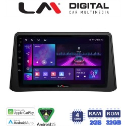 LM Digital - LM ZA4235 GPS Οθόνη OEM Multimedia Αυτοκινήτου για Opel Mokka 2012 > 2015 (CarPlay/AndroidAuto/BT/GPS/WIFI/GPRS)