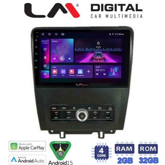 LM Digital - LM ZA4249 GPS Οθόνη OEM Multimedia Αυτοκινήτου για Ford Edge 2015> (CarPlay/AndroidAuto/BT/GPS/WIFI/GPRS)