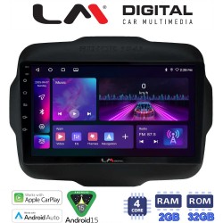 LM Digital - LM ZA4273 GPS Οθόνη OEM Multimedia Αυτοκινήτου για Jeep Gran Cherokee 2014 > (CarPlay/AndroidAuto/BT/GPS/WIFI/GPRS)