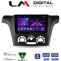 LM Digital - LM ZA4302 GPS Οθόνη OEM Multimedia Αυτοκινήτου για MITSUBISHI OUTLANDER 2001 > 2006 (CarPlay/AndroidAuto/BT/GPS/WIFI/GPRS)