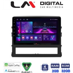 LM Digital - LM ZA4386 GPS Οθόνη OEM Multimedia Αυτοκινήτου για Toyota Land Cruiser 2016 (CarPlay/AndroidAuto/BT/GPS/WIFI/GPRS)