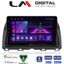 LM Digital - LM ZA4438 GPS Οθόνη OEM Multimedia Αυτοκινήτου για MAZDA CX5 2013>2017 (CarPlay/AndroidAuto/BT/GPS/WIFI/GPRS)