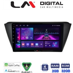 LM Digital - LM ZA4541 GPS Οθόνη OEM Multimedia Αυτοκινήτου για SKODA FABIA 2015> (CarPlay/AndroidAuto/BT/GPS/WIFI/GPRS)