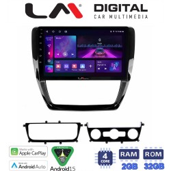 LM Digital - LM ZA4552 GPS Οθόνη OEM Multimedia Αυτοκινήτου για VW Jetta 2011 > 2018 (CarPlay/AndroidAuto/BT/GPS/WIFI/GPRS)