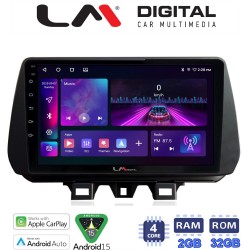 LM Digital - LM ZA4555 GPS Οθόνη OEM Multimedia Αυτοκινήτου για Hyundai Tucson 2019 > 2020 (CarPlay/AndroidAuto/BT/GPS/WIFI/GPRS)