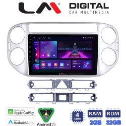 LM Digital - LM ZA4590 GPS Οθόνη OEM Multimedia Αυτοκινήτου για VW TIGUAN 2007>2017 (CarPlay/AndroidAuto/BT/GPS/WIFI/GPRS)