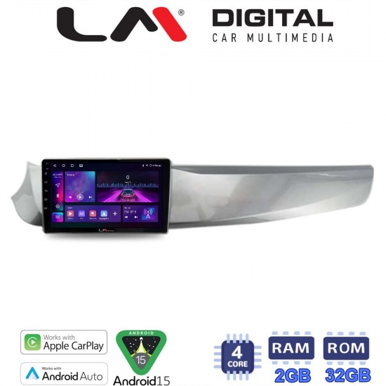 LM Digital - LM ZA4643 GPS Οθόνη OEM Multimedia Αυτοκινήτου για Alfa Romeo Guilietta 2010 > 2014 (CarPlay/AndroidAuto/BT/GPS/WIFI/GPRS)