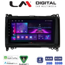 LM Digital - LM ZA4668 GPS Οθόνη OEM Multimedia Αυτοκινήτου για MERCEDES A(W169),B(W245) - SPRINTER - VITO (CarPlay/AndroidAuto/BT/GPS/WIFI/GPRS)