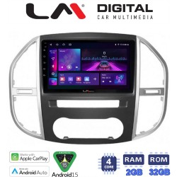 LM Digital - LM ZA4669 GPS Οθόνη OEM Multimedia Αυτοκινήτου για Mercedes Vito 2015 > (CarPlay/AndroidAuto/BT/GPS/WIFI/GPRS)