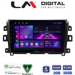 LM Digital - LM ZA4716 GPS Οθόνη OEM Multimedia Αυτοκινήτου για Nissan Navara D23 2016> (CarPlay/AndroidAuto/BT/GPS/WIFI/GPRS)
