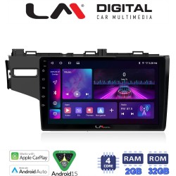 LM Digital - LM ZA4760 GPS Οθόνη OEM Multimedia Αυτοκινήτου για HONDA JAZZ 2013> (CarPlay/AndroidAuto/BT/GPS/WIFI/GPRS)