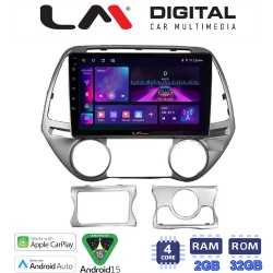 LM Digital - LM ZA4839 GPS Οθόνη OEM Multimedia Αυτοκινήτου για HYUNDAI i20 2008>2013 (CarPlay/AndroidAuto/BT/GPS/WIFI/GPRS)