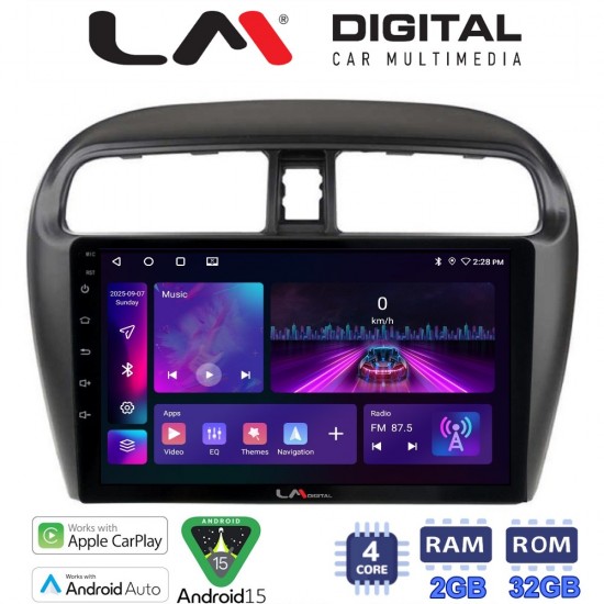 LM Digital - LM ZA4850 GPS Οθόνη OEM Multimedia Αυτοκινήτου για Mitsubishi Spacestar 2013> (CarPlay/AndroidAuto/BT/GPS/WIFI/GPRS)