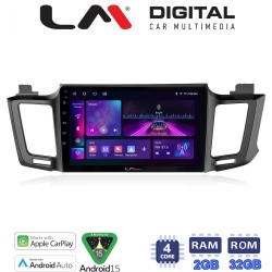 LM Digital - LM ZA4947 GPS Οθόνη OEM Multimedia Αυτοκινήτου για TOYOTA RAV 4 2013 > 2020 (CarPlay/AndroidAuto/BT/GPS/WIFI/GPRS)