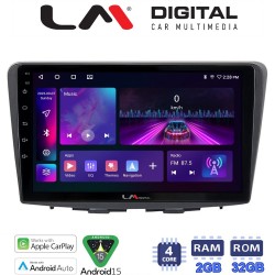 LM Digital - LM ZA4955 GPS Οθόνη OEM Multimedia Αυτοκινήτου για Suzuki Baleno 2015 > (CarPlay/AndroidAuto/BT/GPS/WIFI/GPRS)