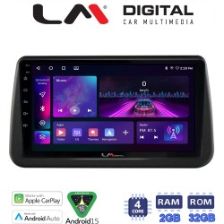 LM Digital - LM ZA4962 GPS Οθόνη OEM Multimedia Αυτοκινήτου για Opel Meriva 2010 > 2017 (CarPlay/AndroidAuto/BT/GPS/WIFI/GPRS)
