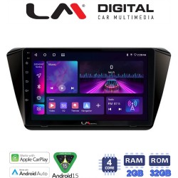 LM Digital - LM ZA4983 GPS Οθόνη OEM Multimedia Αυτοκινήτου για SKODA SUPERB 2016> (CarPlay/AndroidAuto/BT/GPS/WIFI/GPRS)