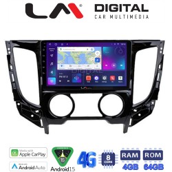 LM Digital - LM ZC8230A GPS Οθόνη OEM Multimedia Αυτοκινήτου για Mitsubishi L200 2014 > Μόνο για αυτοκίνητα με Air Condition (CarPlay/AndroidAuto/BT/GPS/WIFI/GPRS)
