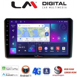 LM Digital - LM ZT8312 GPS Οθόνη OEM Multimedia Αυτοκινήτου για MITSUBISHI OUTLANDER 2001 > 2006 (CarPlay/AndroidAuto/BT/GPS/WIFI/GPRS)