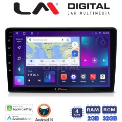 LM Digital - LM ZN4256 GPS Οθόνη OEM Multimedia Αυτοκινήτου για Mazda 2 2002 > 2007 (CarPlay/AndroidAuto/BT/GPS/WIFI/GPRS)