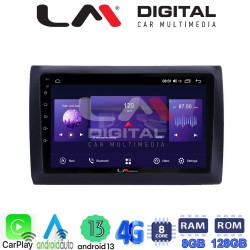 LM Digital - LM ZT8466 GPS Οθόνη OEM Multimedia Αυτοκινήτου για Fiat Stilo 2001 > 2007 (CarPlay/AndroidAuto/BT/GPS/WIFI/GPRS)