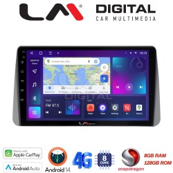 LM Digital - LM ZT8749 GPS Οθόνη OEM Multimedia Αυτοκινήτου για Fiat Tipo 2015 > 2019 (CarPlay/AndroidAuto/BT/GPS/WIFI/GPRS)