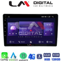 LM Digital - LM ZT8458 GPS Οθόνη OEM Multimedia Αυτοκινήτου για Nissan Micra 2014 > 2016 (CarPlay/AndroidAuto/BT/GPS/WIFI/GPRS)