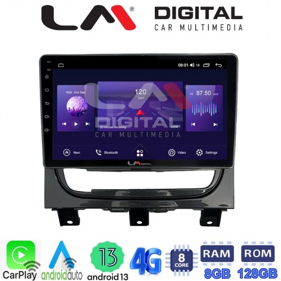 LM Digital - LM ZT8257 GPS Οθόνη OEM Multimedia Αυτοκινήτου για Fiat Strada 2012 > 2020 (CarPlay/AndroidAuto/BT/GPS/WIFI/GPRS)