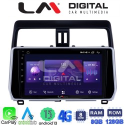 LM Digital - LM ZT8400 GPS Οθόνη OEM Multimedia Αυτοκινήτου για Toytota Land Cruiser 2019> (CarPlay/AndroidAuto/BT/GPS/WIFI/GPRS)